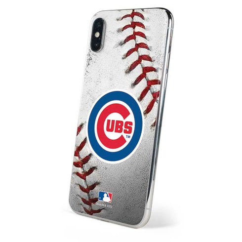 MLB Chicago Cubs Game Ball iPhone XS Max Skin