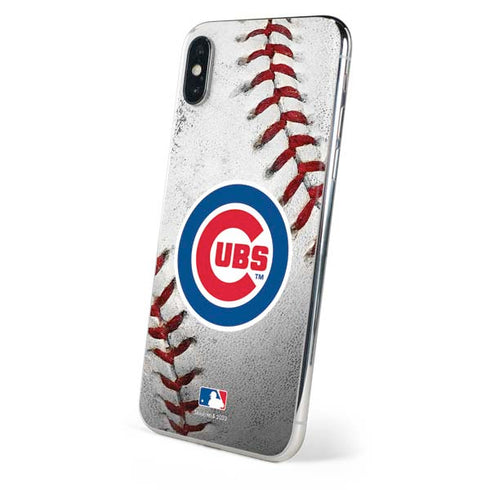 MLB Chicago Cubs Game Ball iPhone XS Skin