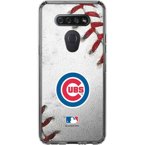 MLB Chicago Cubs Game Ball LG K51/Q51 Clear Case