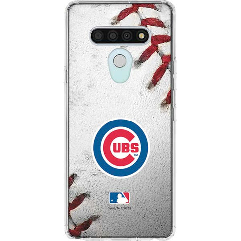 MLB Chicago Cubs Game Ball LG Stylo 6 Clear Case