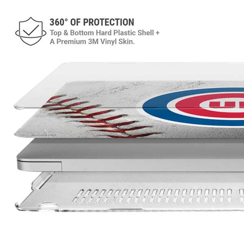 MLB Chicago Cubs Game Ball MacBook Air 15in (2023-2025) Case plus Skin