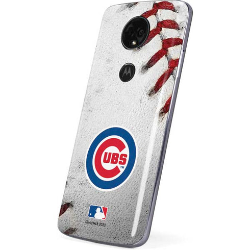 MLB Chicago Cubs Game Ball Moto E5 Plus Skin
