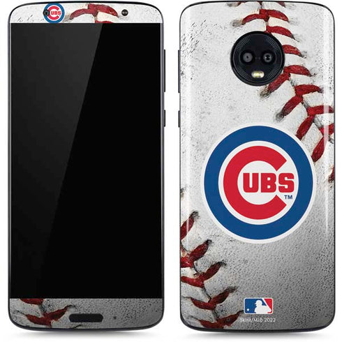 MLB Chicago Cubs Game Ball Moto G6 Skin