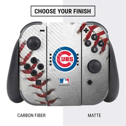 MLB Chicago Cubs Game Ball Nintendo Switch Bundle Skin