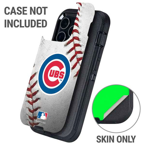 MLB Chicago Cubs Game Ball Otterbox Defender iPhone Skin