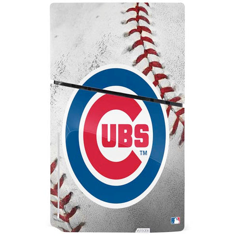 MLB Chicago Cubs Game Ball PS5 Slim Disk Console Skin