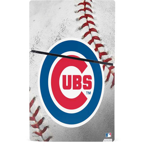 MLB Chicago Cubs Game Ball PS5 Slim Digital Edition Console Skin