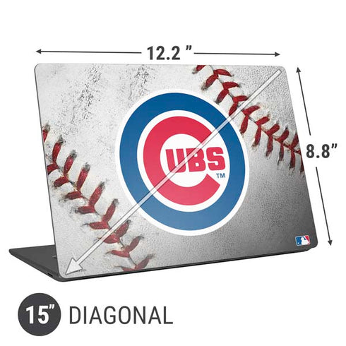 MLB Chicago Cubs Game Ball Universal Laptop 15in (12.2 x 8.8in) Skin