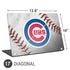 MLB Chicago Cubs Game Ball Universal Laptop 17in (13.8 x 10in) Skin