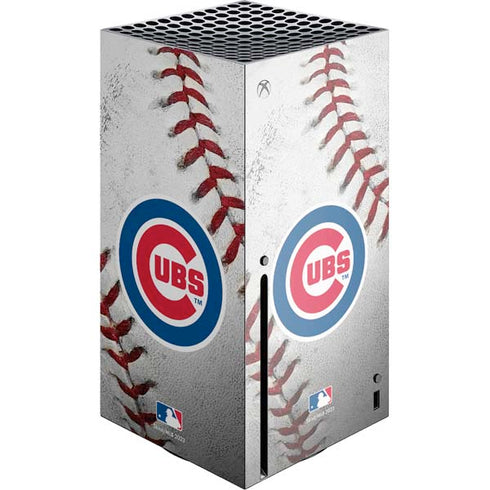 MLB Chicago Cubs Game Ball Xbox Series X Console Skin