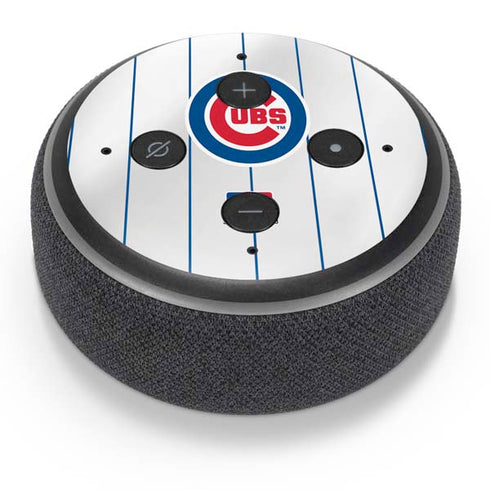 MLB Chicago Cubs Home Jersey Amazon Echo Dot Skin