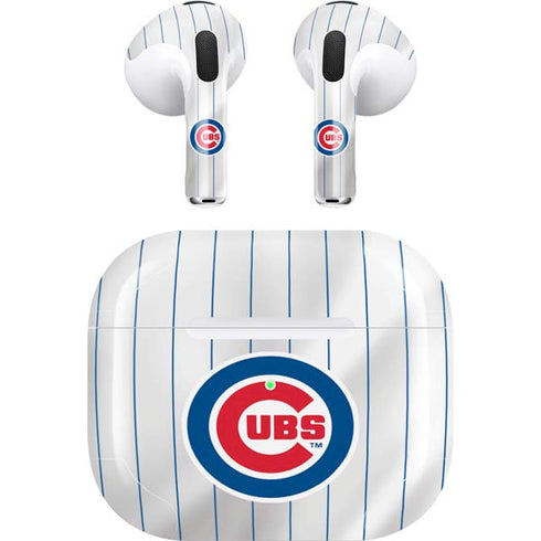 MLB Chicago Cubs Home Jersey Apple AirPods (3rd Gen 2021) Skin
