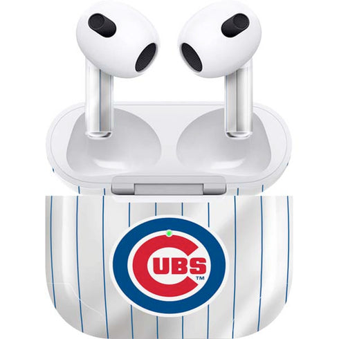 MLB Chicago Cubs Home Jersey Apple AirPods (3rd Gen 2021) Skin