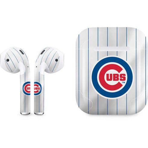 MLB Chicago Cubs Home Jersey Apple AirPods Skin