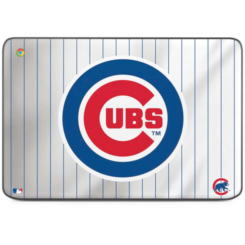 MLB Chicago Cubs Home Jersey HP Chromebook Skin