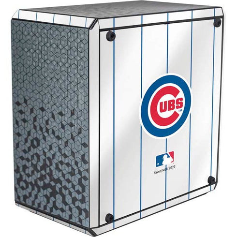 MLB Chicago Cubs Home Jersey Cooler Master MasterBox Q300L Mini Tower Skin