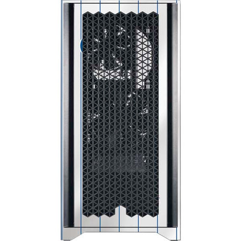 MLB Chicago Cubs Home Jersey Corsair 4000D Tempered Glass Mid-Tower ATX Case Skin