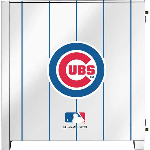 MLB Chicago Cubs Home Jersey Corsair 4000D Tempered Glass Mid-Tower ATX Case Skin