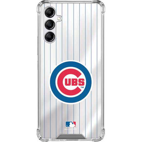 MLB Chicago Cubs Home Jersey Galaxy A14 5G Clear Case