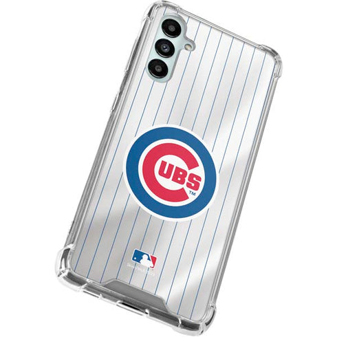 MLB Chicago Cubs Home Jersey Galaxy A14 5G Clear Case