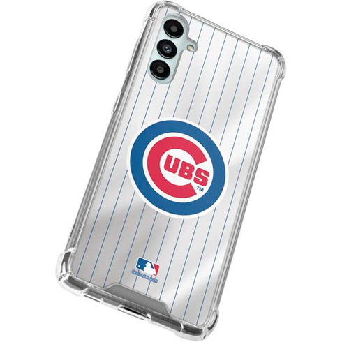 MLB Chicago Cubs Home Jersey Galaxy A15 5G Clear Case