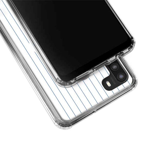 MLB Chicago Cubs Home Jersey Galaxy A21 Clear Case