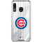 MLB Chicago Cubs Home Jersey Galaxy A30 Clear Case
