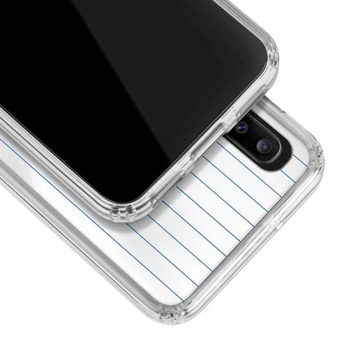 MLB Chicago Cubs Home Jersey Galaxy A30 Clear Case