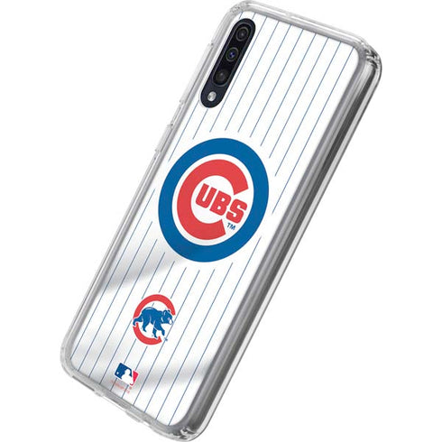 MLB Chicago Cubs Home Jersey Galaxy A50 Clear Case