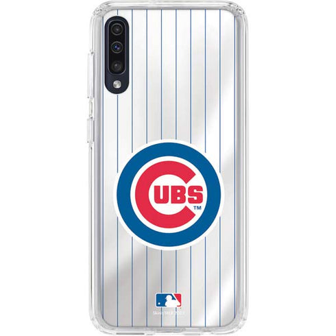 MLB Chicago Cubs Home Jersey Galaxy A50 Clear Case