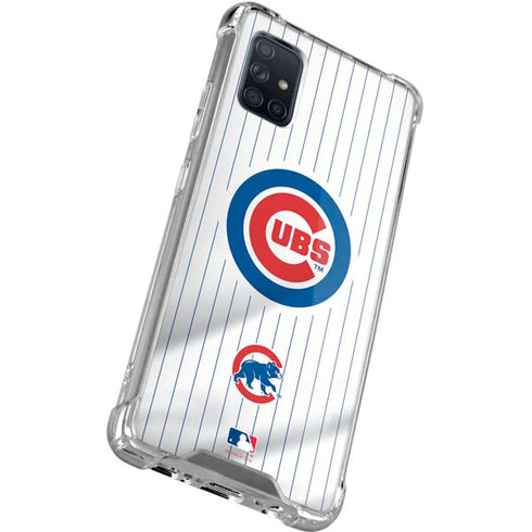 MLB Chicago Cubs Home Jersey Galaxy A51 5G Clear Case