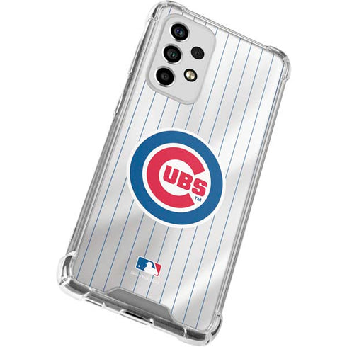 MLB Chicago Cubs Home Jersey Galaxy A53 5G Clear Case