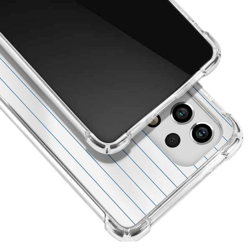 MLB Chicago Cubs Home Jersey Galaxy A53 5G Clear Case