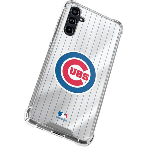 MLB Chicago Cubs Home Jersey Galaxy A54 5G Clear Case