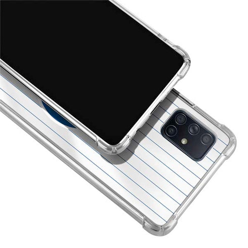 MLB Chicago Cubs Home Jersey Galaxy A71 5G Clear Case