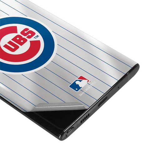 MLB Chicago Cubs Home Jersey Galaxy Note 10 Plus Skin