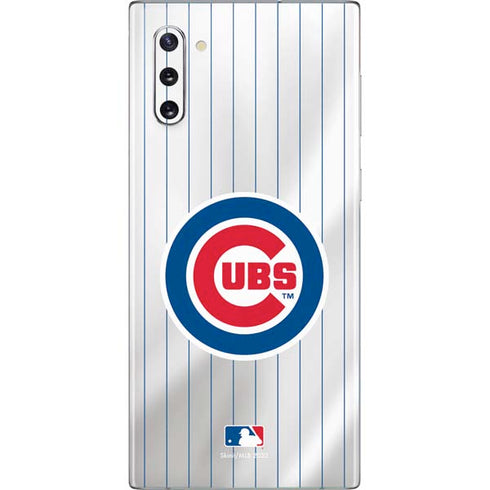 MLB Chicago Cubs Home Jersey Galaxy Note 10 Skin