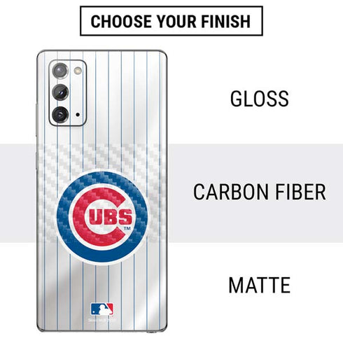 MLB Chicago Cubs Home Jersey Galaxy Note20 5G Skin