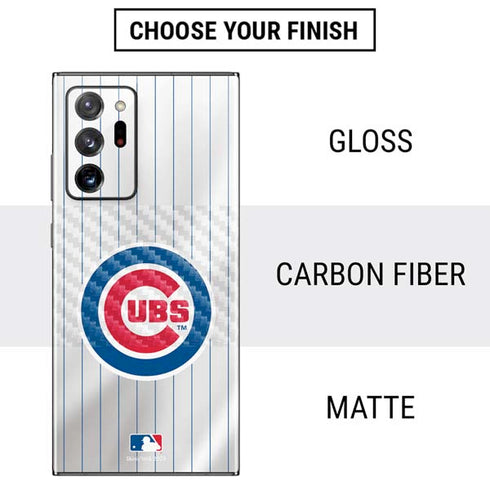 MLB Chicago Cubs Home Jersey Galaxy Note20 Ultra 5G Skin