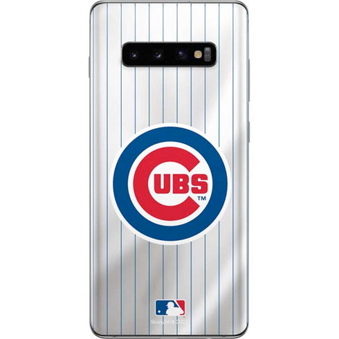 MLB Chicago Cubs Home Jersey Galaxy S10 Plus Skin