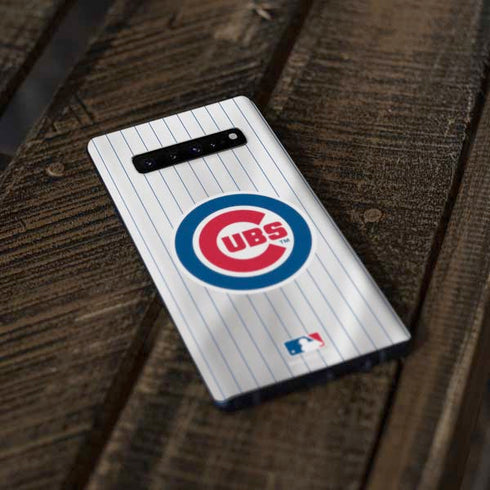 MLB Chicago Cubs Home Jersey Galaxy S10 Plus Skin
