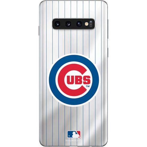 MLB Chicago Cubs Home Jersey Galaxy S10 Skin