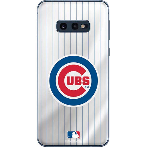 MLB Chicago Cubs Home Jersey Galaxy S10e Skin