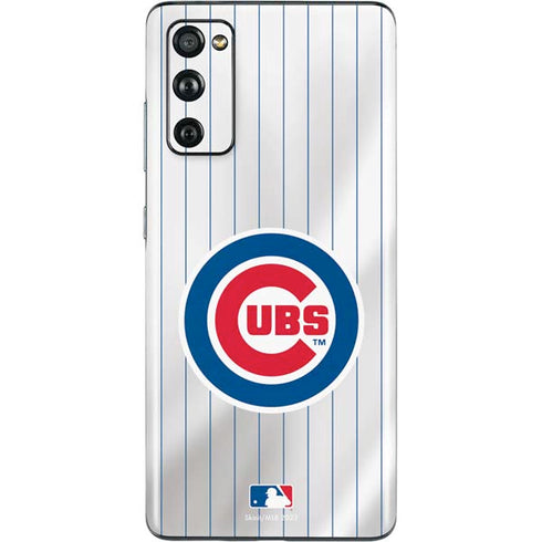 MLB Chicago Cubs Home Jersey Galaxy S20 Fan Edition Skin