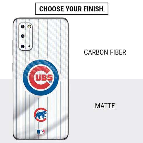 MLB Chicago Cubs Home Jersey Galaxy S20 Skin