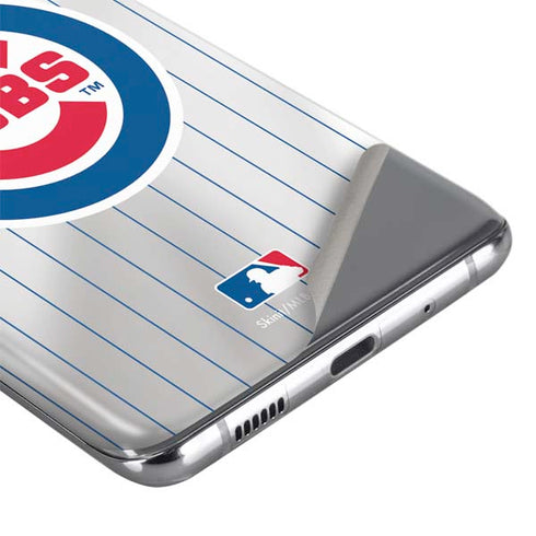 MLB Chicago Cubs Home Jersey Galaxy S20 Skin