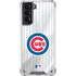 MLB Chicago Cubs Home Jersey Galaxy S21 5G Clear Case