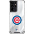 MLB Chicago Cubs Home Jersey Galaxy S21 Ultra 5G Clear Case