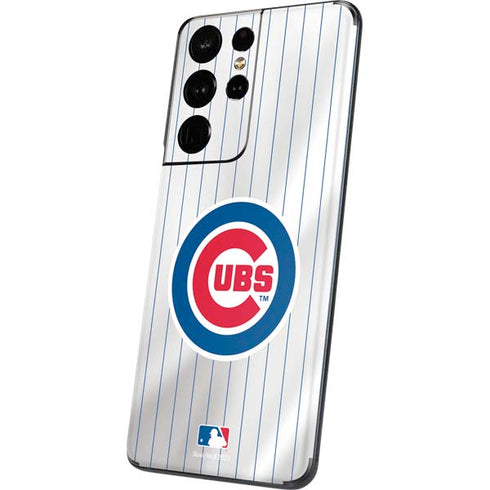 MLB Chicago Cubs Home Jersey Galaxy S21 Ultra 5G Skin