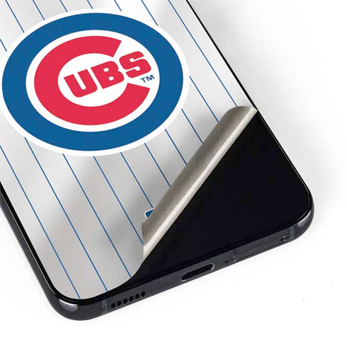 MLB Chicago Cubs Home Jersey Galaxy S22 Plus Skin